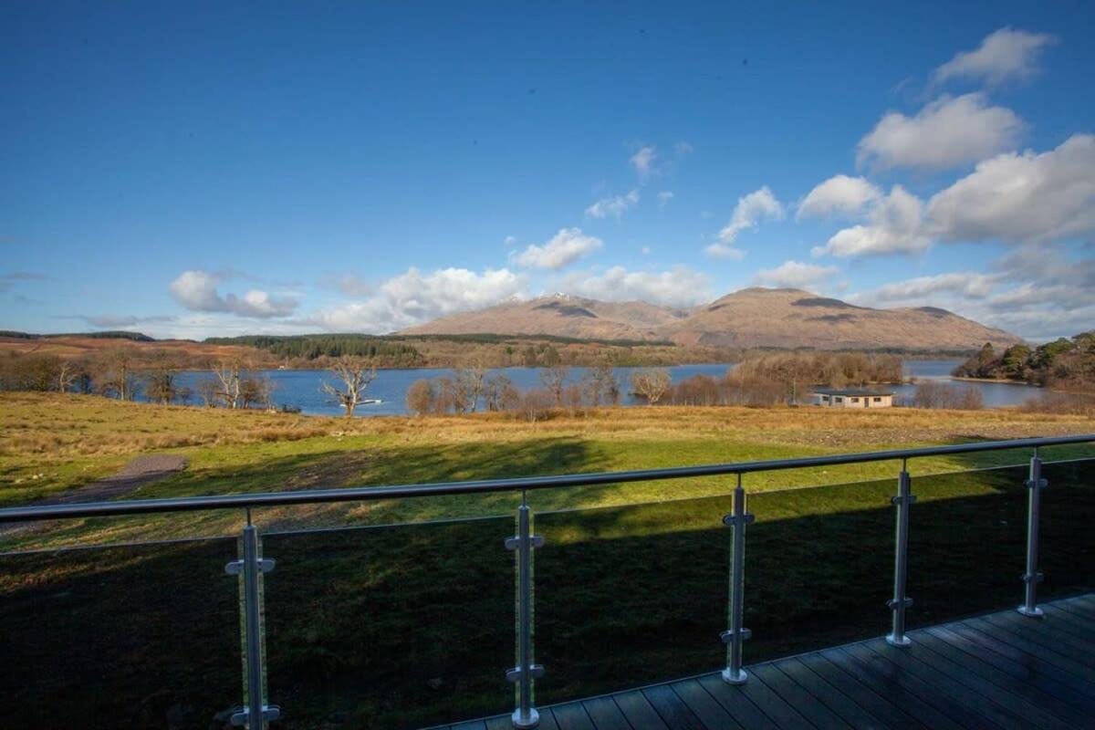 New Build Lodge With Stunning Views Of Loch Awe Hayfield  Екстериор снимка