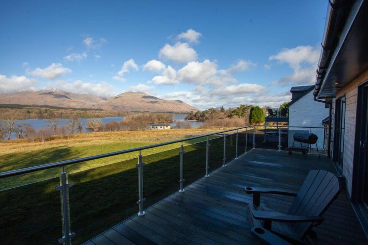 New Build Lodge With Stunning Views Of Loch Awe Hayfield  Екстериор снимка