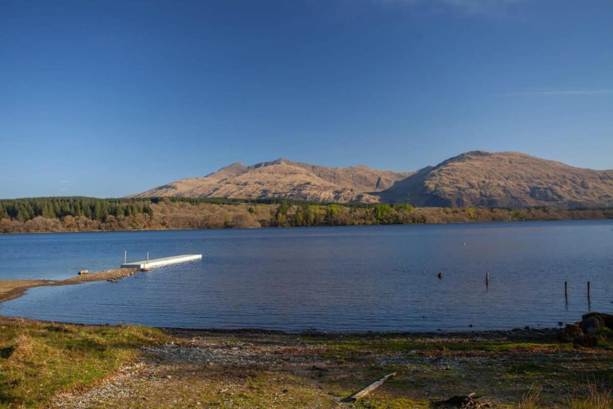 New Build Lodge With Stunning Views Of Loch Awe Hayfield  Екстериор снимка