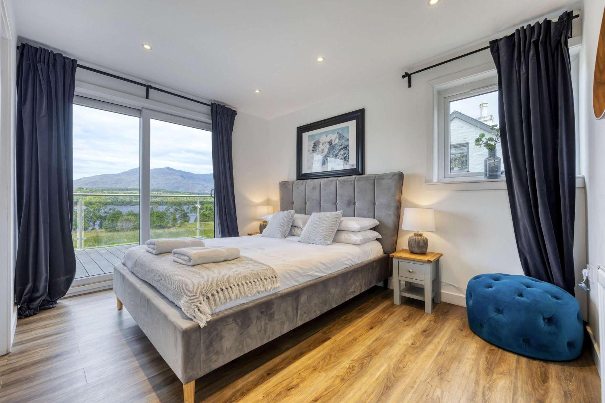 New Build Lodge With Stunning Views Of Loch Awe Hayfield  Екстериор снимка
